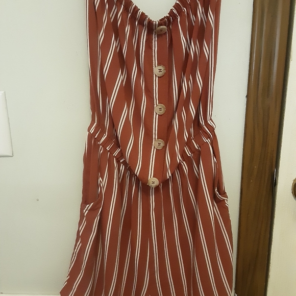 women's straples short leg romper SUBDUED  MADE IN ITALY - Picture 3 of 11